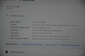Lenovo TP T495s Ryzen5/8GB/SSD 256GB NVMe/záruka - 9