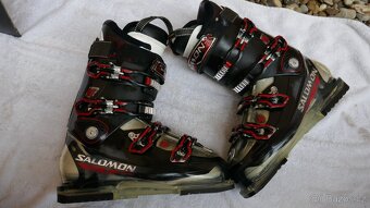 LYŽE FISCHER VIRON 6.6 165CM/LYŽÁKY SALOMON 28 - 9