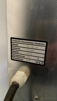 Keramická vypalovací pec 60 l, 1200 °C – velmi zachovalá - 9