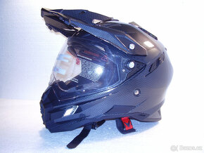 Cross-helma W-tec, AP885,CarbonLook,vel.XXL,NOVÁ,černá barva - 9