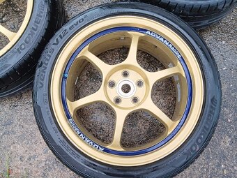 ADVAN RG1 17 5x100 ET45 17x7,5 subaru sti impreza wrx - 9
