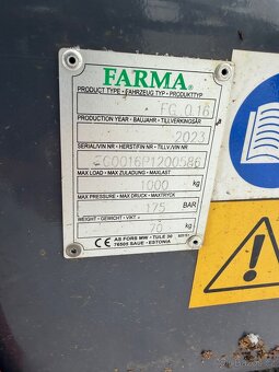 Hydraulická ruka za traktor FARMA C 4,6 D G2 - 9