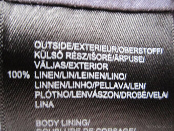 Jarní kabát MEXX, 100 % len v nepromokavé úpravě, XL/XXL - 9