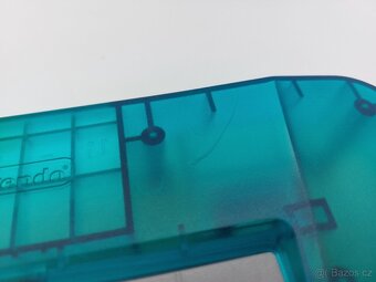 Nintendo 64 clear blue a ovladač s novým joystickem - 9
