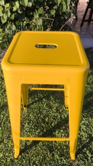 Žlutá barová židle VANTAGGIO HIGH 75 cm - 9