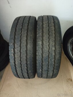 Prodám 3 x páry dodávkových pneu 225/75/16 C - 9