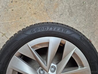 ALU kola ŠKODA"Rotare"ET46 5x112 Zimní pneu 205/55/R17 - 9