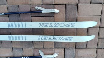 Běžecké lyže 180 + hůlky + boty - 9