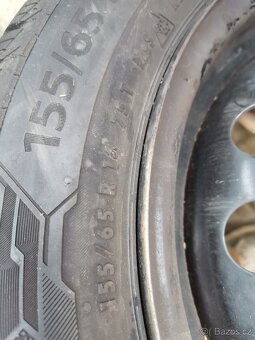 155/65/14 zimni pneu UNIROYAL a BARUM 155/65 R14 - 9