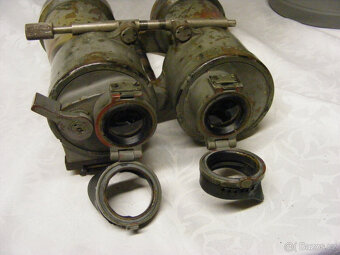 Dalekohled pro ponorky Kriegsmarine BLC U.D.F. 7x50 s kryty, - 9