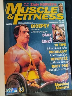 72x časopis MUSCLE & FITNESS (včetně plakátů) - NEJLEVNĚJI - 9