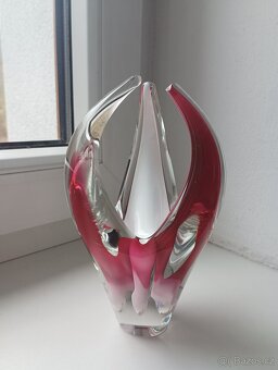 raritní objekt - hutní sklo - Paul Kedelv - 9