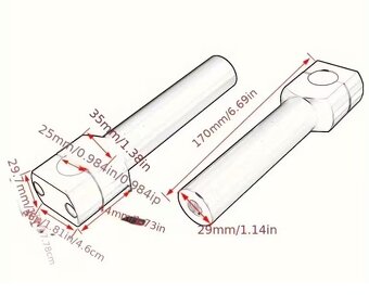Risery / klemy / úchyty řidítek - 9