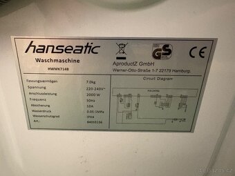 Pračka hanseatic - 9