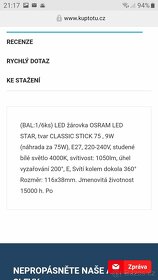 Nové led žárovky osram - 9