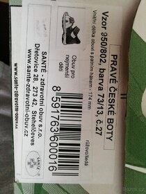 Sandálky Santé, vel 27. Zdravotní. - 9