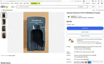 430 - Olympus LI-10C nabíječka pro Olympus Camedia - 9