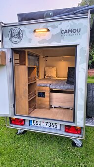 Půjčím / pronajmu minikaravan až pro 4 osoby + střešní stan - 9