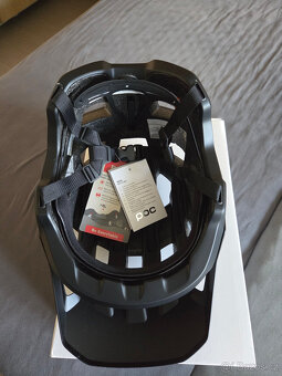 Cyklistická helma POC Kortal - Uranium Black Matt 55-58 cm - 9