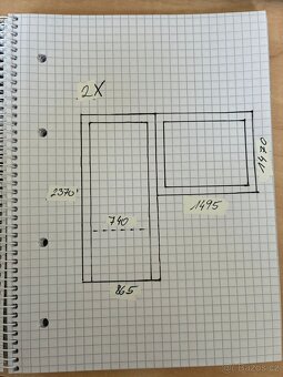 Plastová okna - použitá, dvojskla - 9