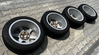 17” Alu kola originál Audi 7,5Jx17 ET 45 + zimní pneu 225/50 - 9