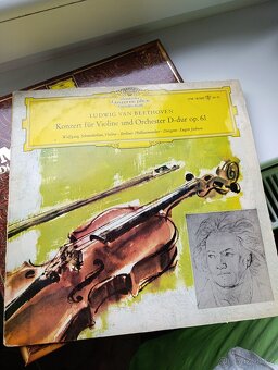 Staré nepoškozené vinylové desky - 9