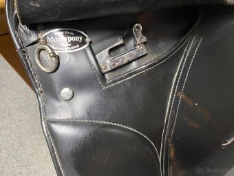 DRESURNÍ, UNIVERZÁLNÍ KOŽENÉ SEDLO NA KONĚ 17 1/2 - 9