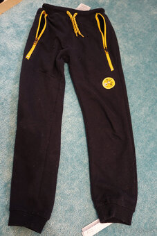 Kalhoty, tepláky vel. 128, 122 - 9