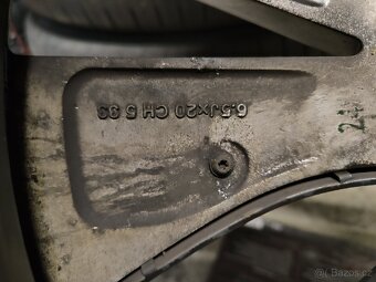 ALU kola Renault Scénic 5x114,3 r20 Originál,pneu 6mm+TPMS - 9