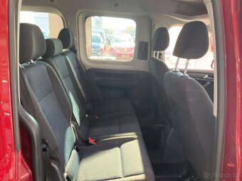 Caddy Maxi 2.0TDI 110kW,7míst,1.maj.serviska,tažné - 9