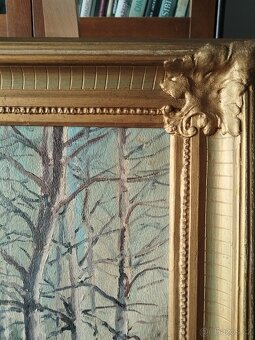 obraz ZIMNÍ NÁDHERA, olej, Jaroslav Tlustý - 9