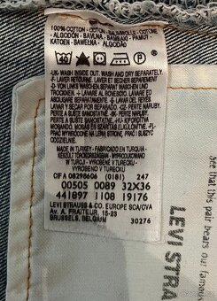 Levi Strauss 505 Limited Edition - 9