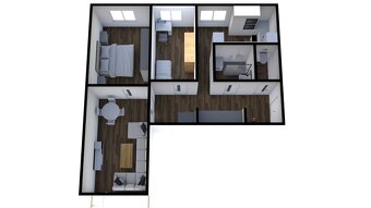 Pronájem bytu 3+1, 72 m2 - Týn nad Vltavou - 9