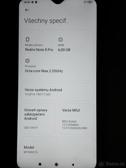 2 ks REDMINOTE 8 PRO green a navy blue - 9