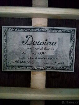 Predam ak. gitaru Dowina Wayfare GAC /Wenge/ celomasiv - 9