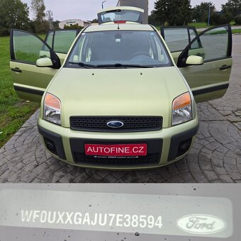 UDRŽOVANÝ FORD FUSION 1,4 16v ČTYŘVÁLEC 2008 KLIMA, EL.OKNA - 9