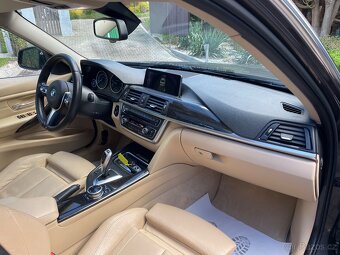 BMW ŘADA 3 F30 2.0D 135KW•AT•2015•LUXURY•HUD•Kessy•Adaptiv - 9