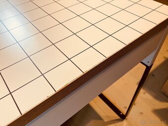 Psací stůl Ikea Micke bílá/antracit - 9