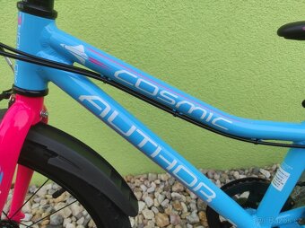 Značkové kolo Author Cosmic 20" (modrá/růžová) - 9