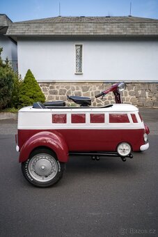 Veterán Piaggio Vespa Scooter VW sajdkára (1977) - 9