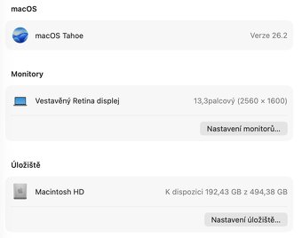 Apple Macbook Pro M1, 13", 8GB RAM, 512GB SSD disk - 9