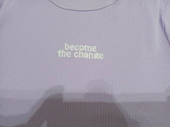 Dívčí triko, crop-top vel. 158/164 - 9