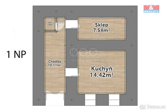 Prodej rodinného domu, 131 m2 v Strážově - 9