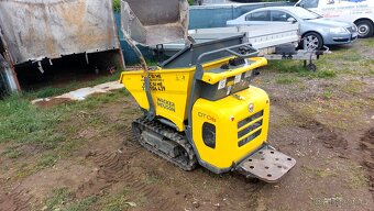 Pásový minidumper wacker dt08 - 9