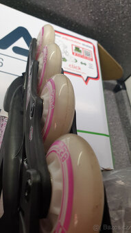Kolečkové brusle č.28-32-dívčí- FILA SKATES J-ONE G PINK - 9