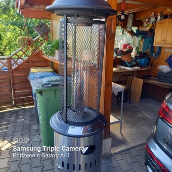 Plynové topidlo enders vulano 11 kW nerez - 9