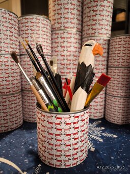 Plechovky - Vánoční jezevčík - 9