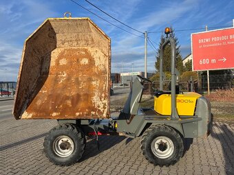 Dumper dempr vyklápěcí Wacker Neuson 3001s , Terex Thwaites - 9