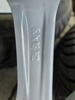 5x100 16 6J ET35 alu kola Kamiq,Arona vč.zim. pneu 8,5mm - 9