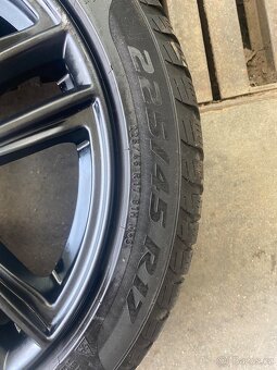 5x120 R17 7,5J ET43 + 225/45 R17 Pirelli - 9